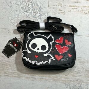 Rare! Loungefly x Skelanimals Diego The Bat Crossbody Bag NWT